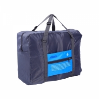 Geanta pliabila pentru calatorii, atasabila la valiza, rezistent la apa, albastru, 32L, Vivo EFG1219